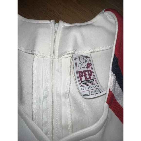 Varsity Cheerleader Uniform Top Bears Red cheerleading halloweeen‎ costume XS - Picture 10 of 10